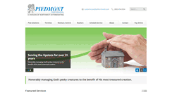 Desktop Screenshot of piedmontpest.com